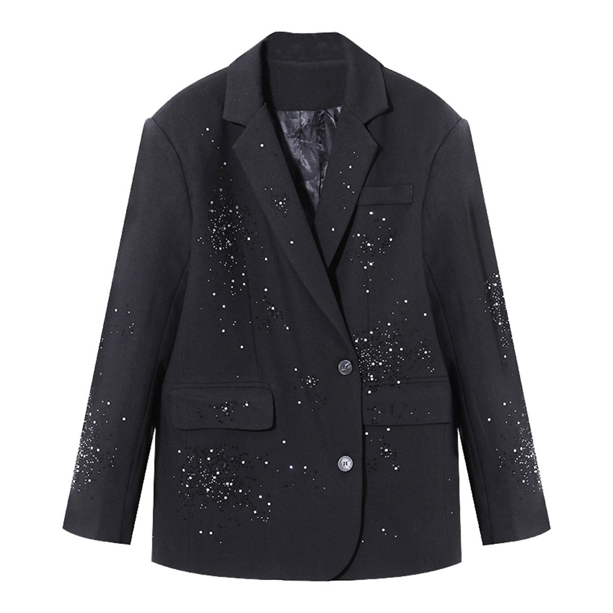 Pre Order:  Hot Rolled Diamond Irregular Large Suit Jacket