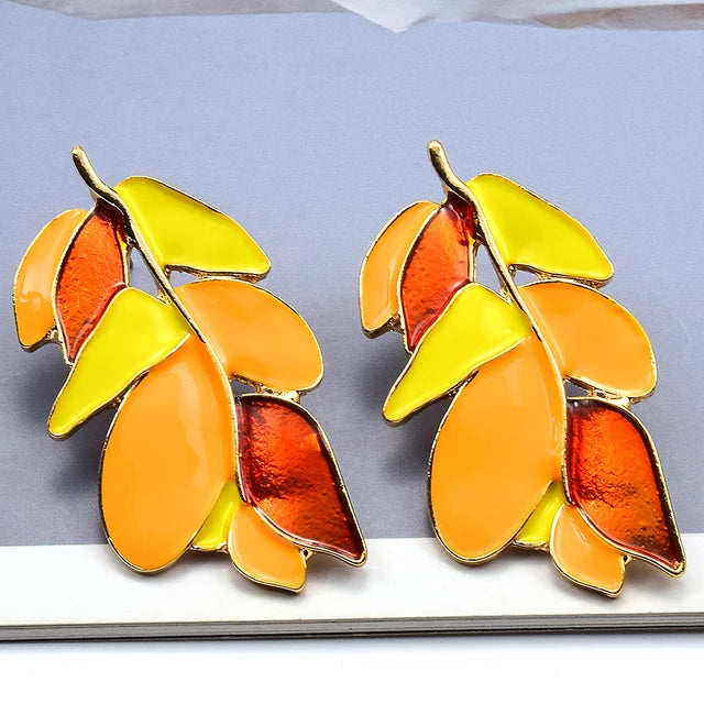 Pre Order:  Leafy Branch Stud Earrings