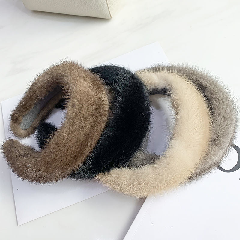 Pre Order:  Nudes Faux Fur Headband