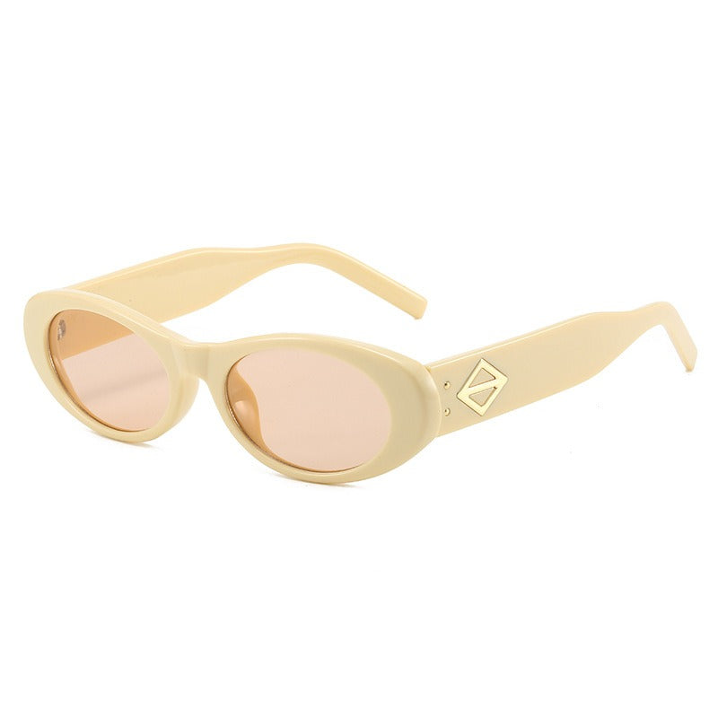 Pre Order:  Retro Small Frame Oval UV400 Sunglasses