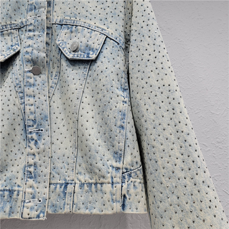 Pre Order: Hot Diamond Loose Denim Jacket