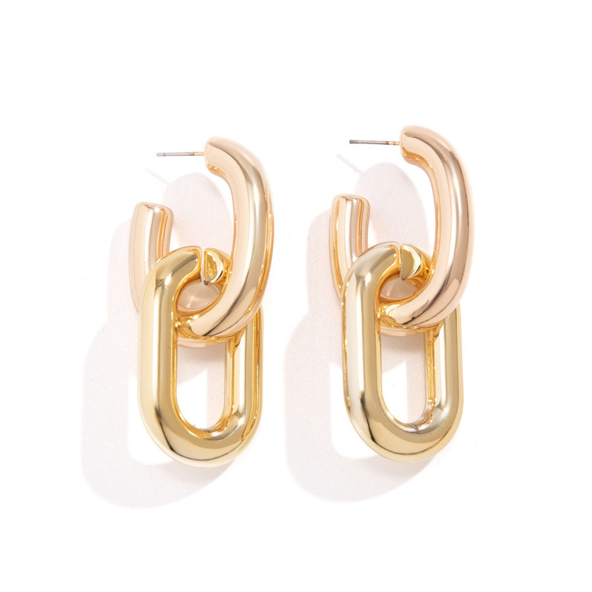 Pre Order:  Exaggerated Retro Chain Earrings