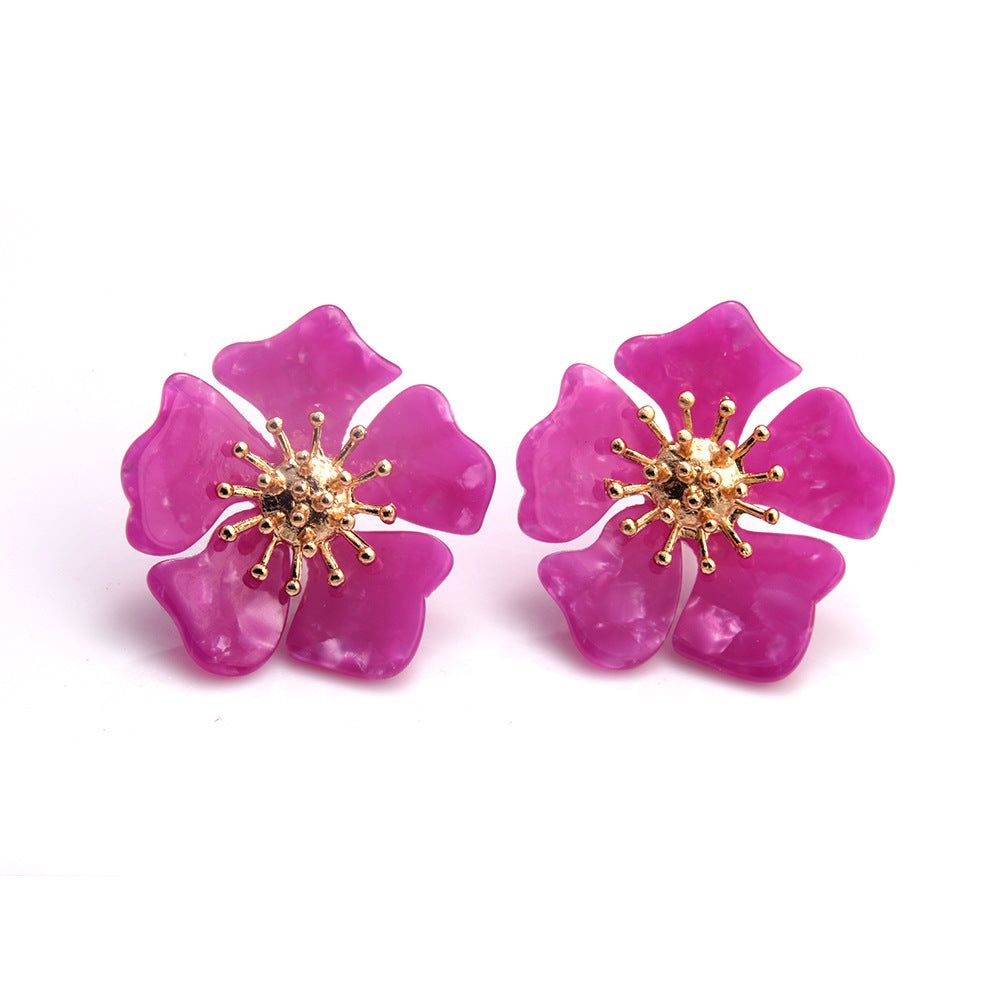 Pre Order:  Flower Blooms Large Stud Earrings