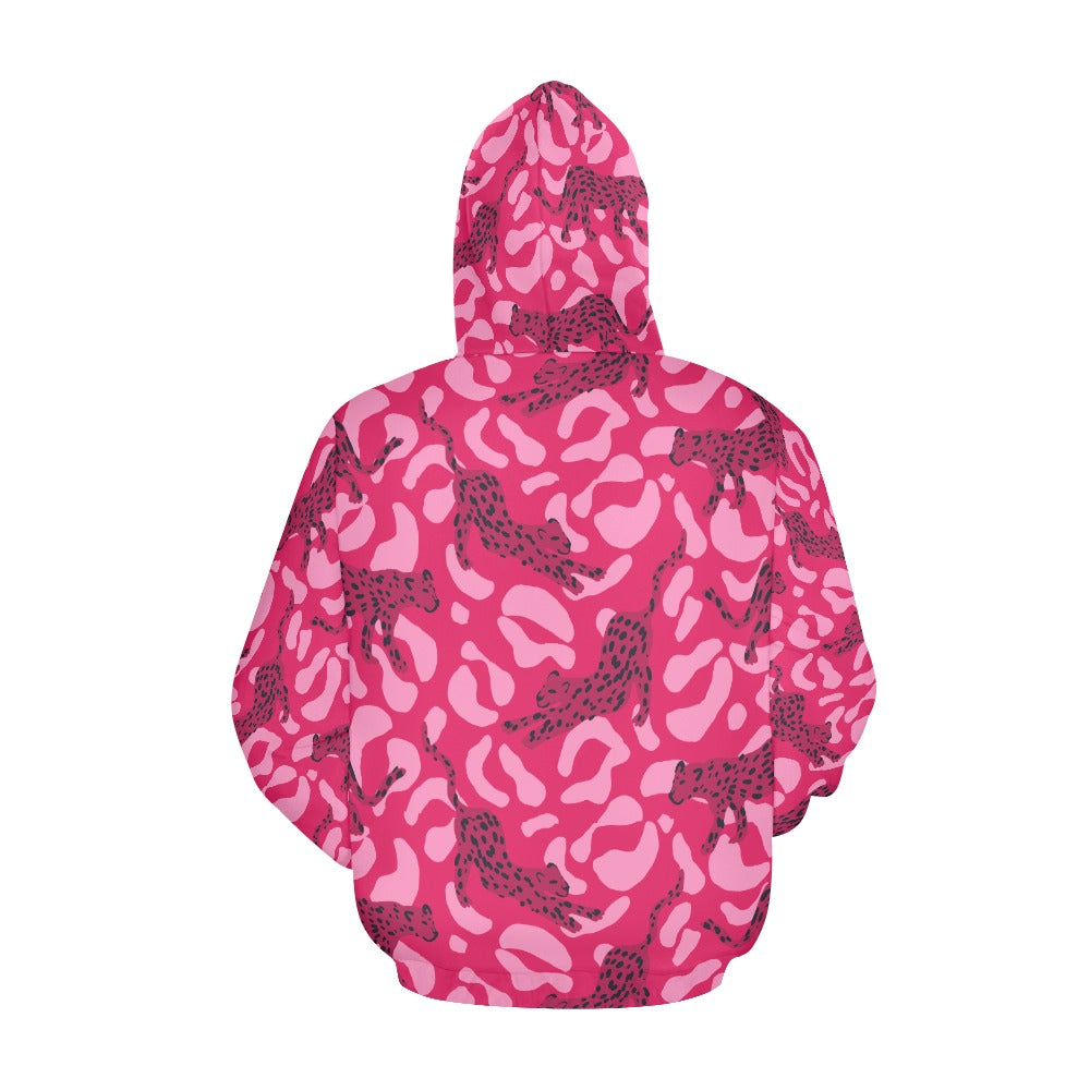 Pre Order:  Pink Leopard Hoodie