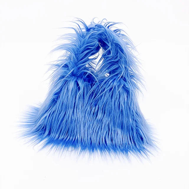 Pre Order:  Shaggy Faux Fur Handbag