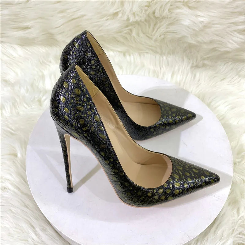 Pre Order:  Reptile Skin Effect Stilettos