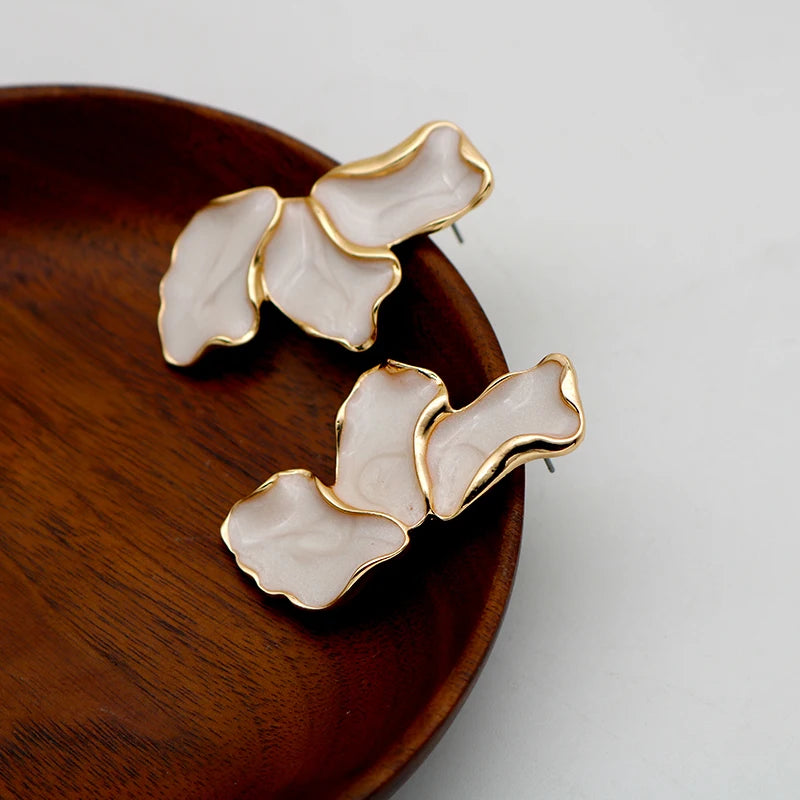 Pre Order:  Flower Petals Stud Earrings