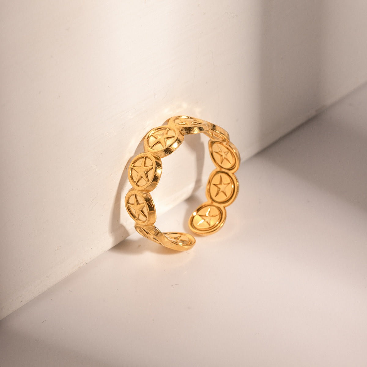 Pre Order:  Assorted Gold Plated Open Ring