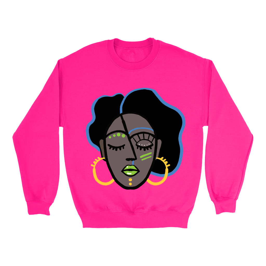 Mocha Afro Green Sweatshirt