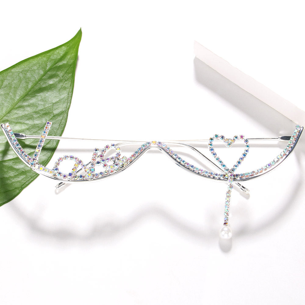 Pre Order:  Love Heart Metal Frame Eyewear