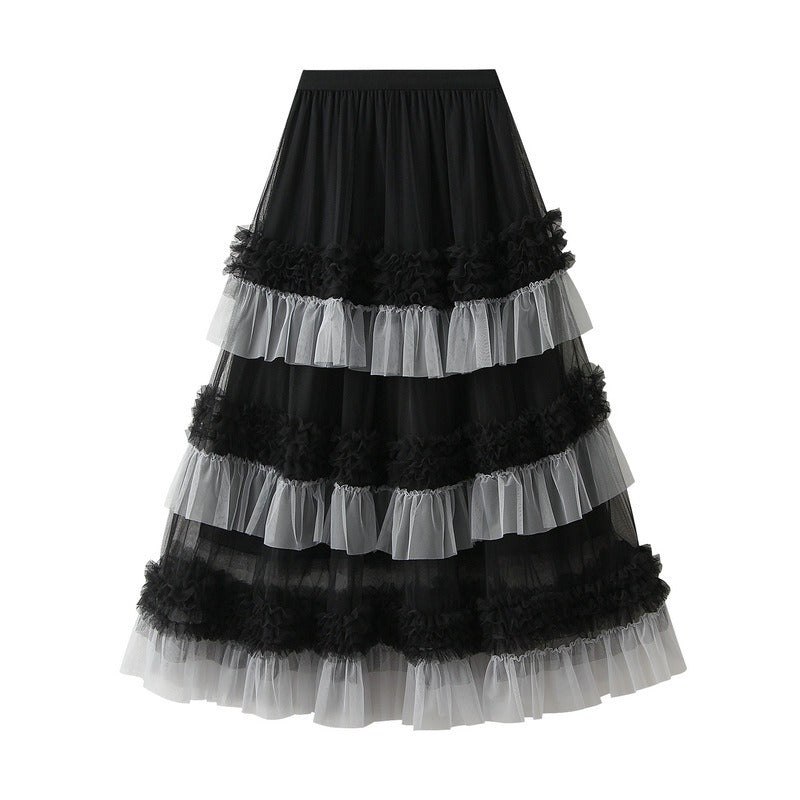 Pre Order:  Big Fluffy Mesh Cake Skirt