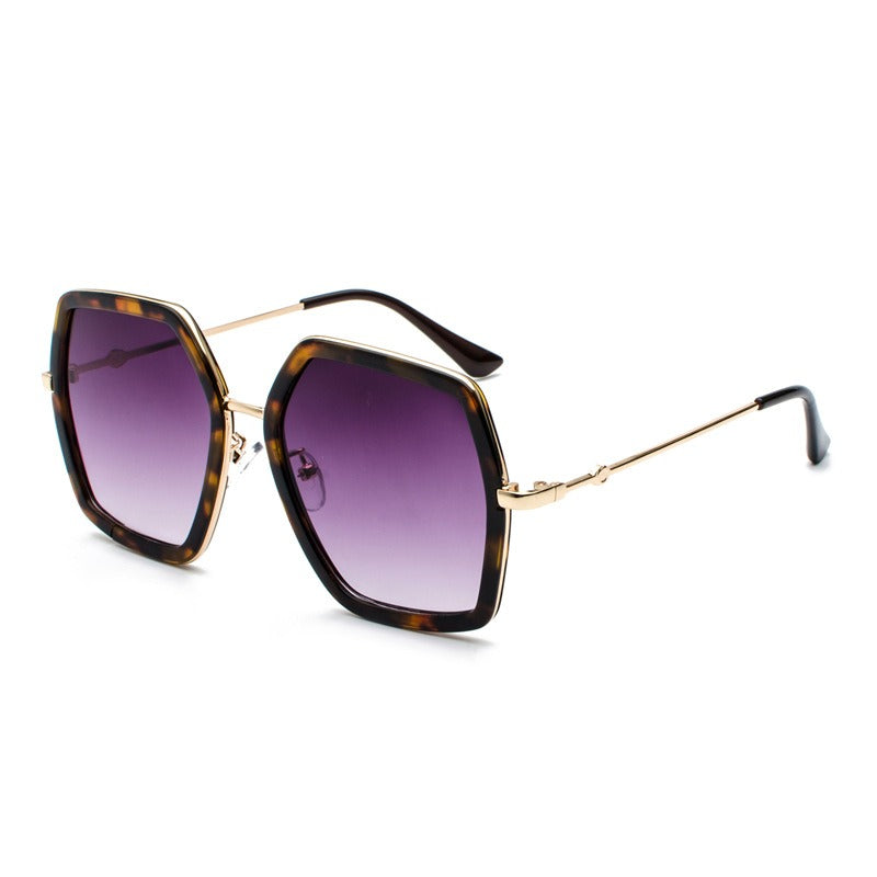 Pre Order:  Metal Large Frame Sunglasses