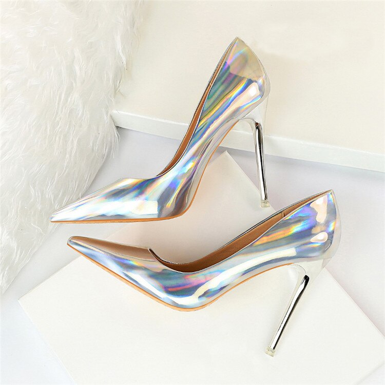 Pre Order:  Glossy Pointed Toes Stilettos