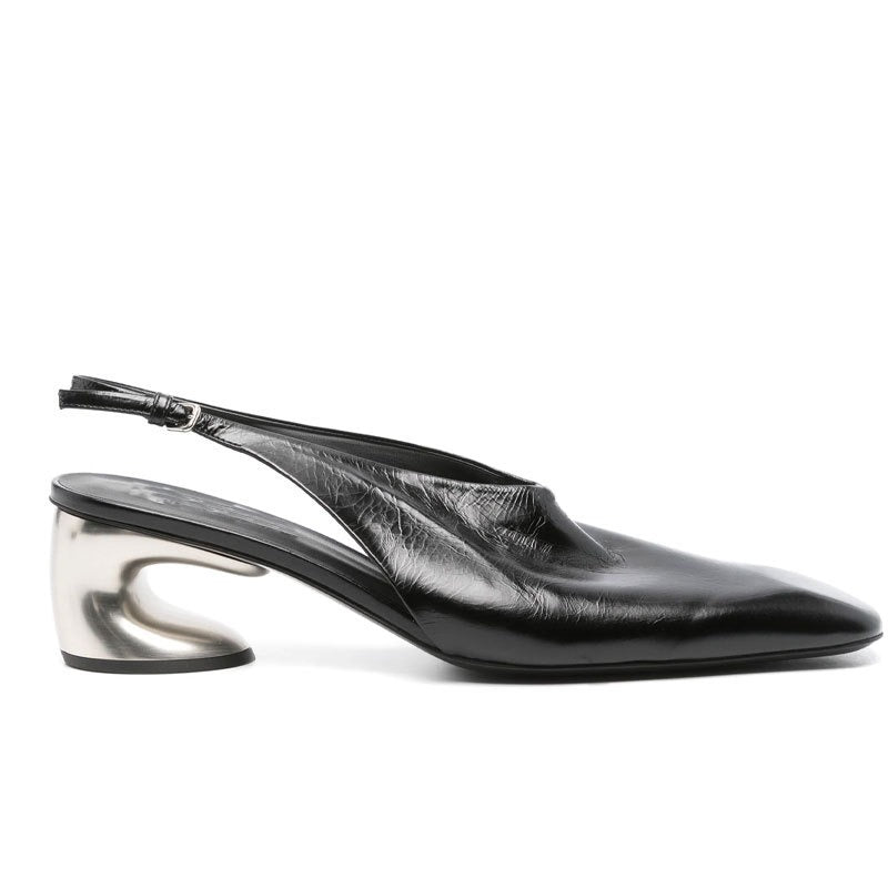 Pre Order:  Square Toe Belt Buckle Shoes