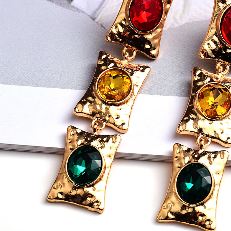 Pre Order:  Traffic Light Drop Earrings