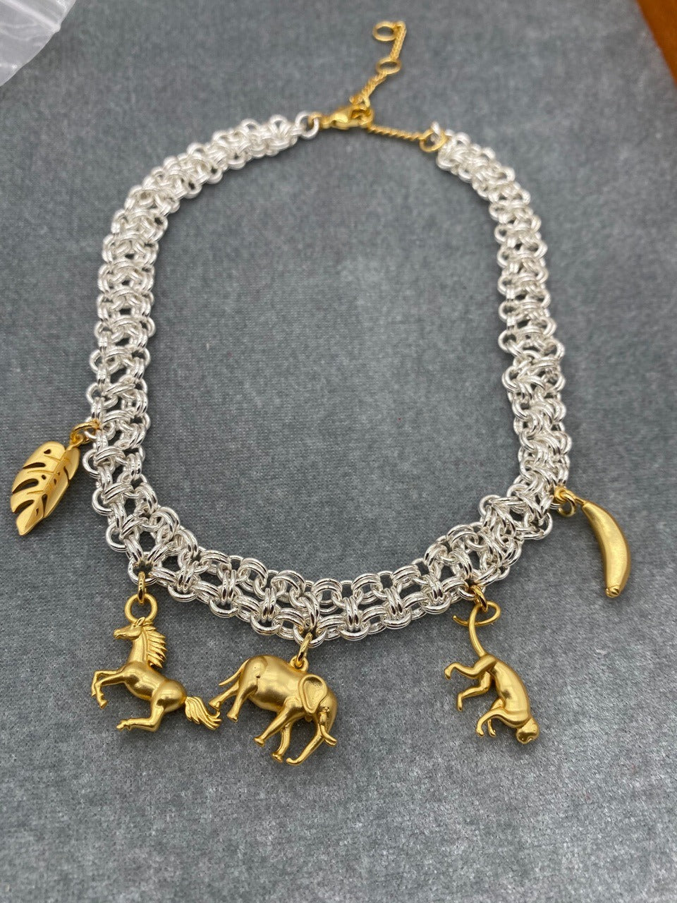 Pre Order:  Casual Animal Series Gold Plated Necklace