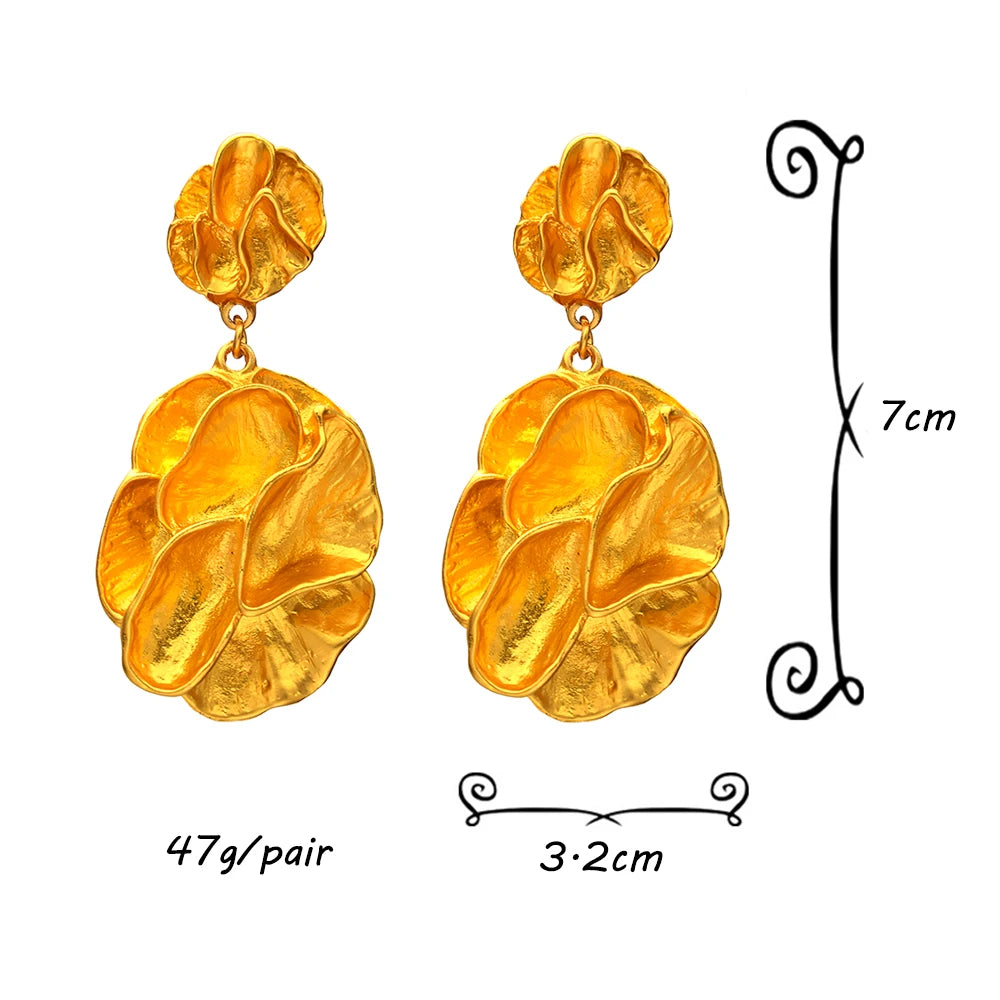 Pre Order:  Petal Clusters Dangling Earrings