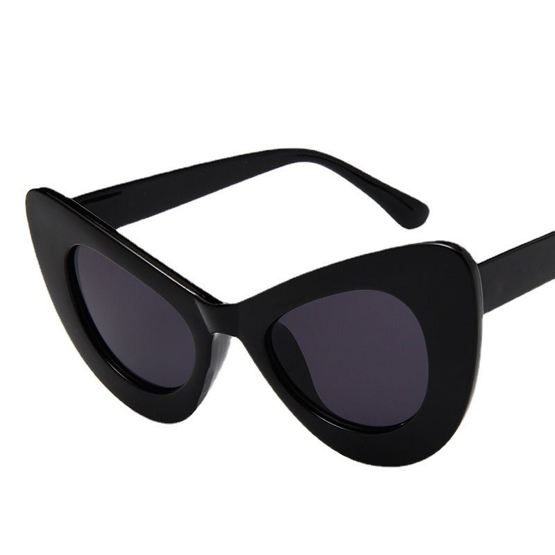 Butterfly Large Frame Cat Eye Sunglasses