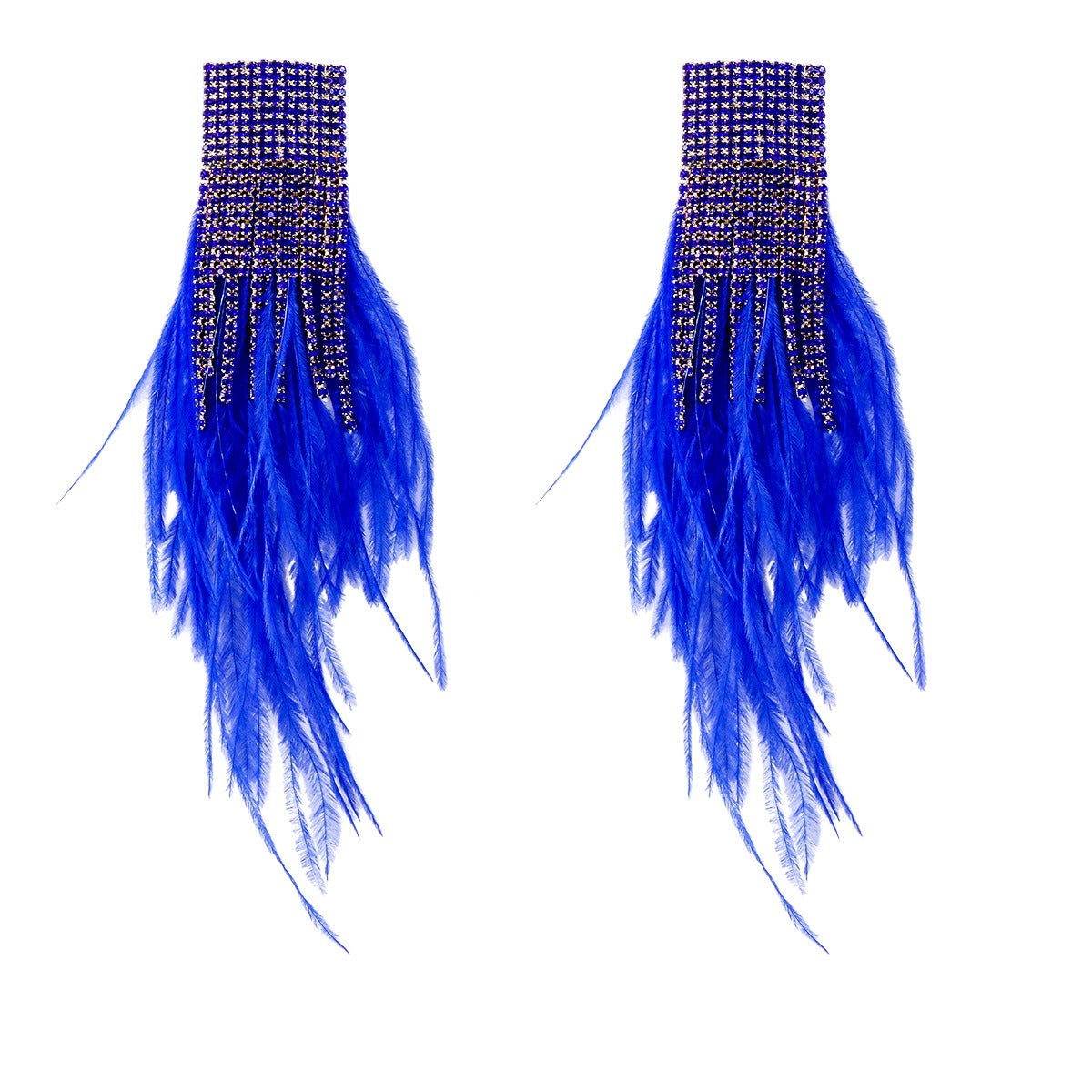 Pre Order:  Fairy Feather Bling Earrings