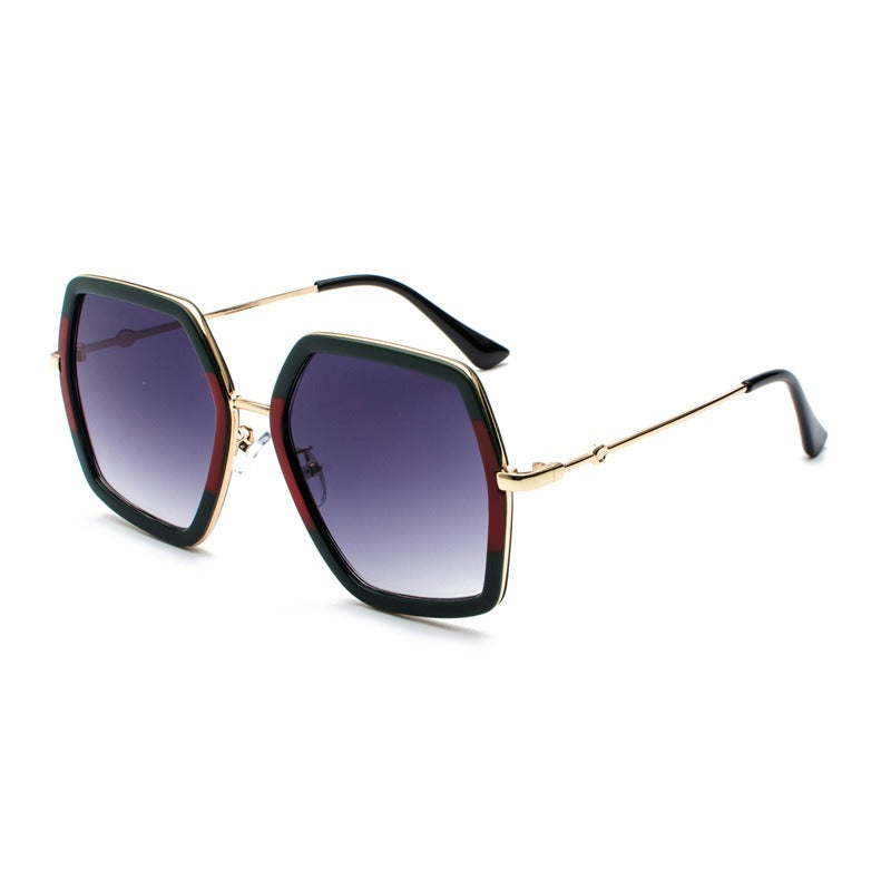 Pre Order:  Metal Large Frame Sunglasses