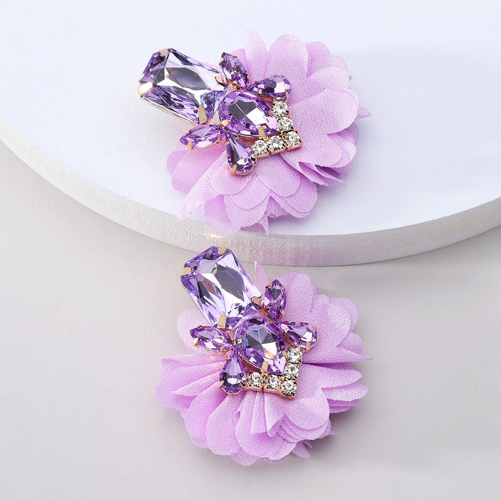 Classic Elegant Flower Earrings