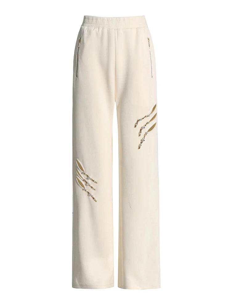 Pre Order:  Jewel Claws Floor Length Pants