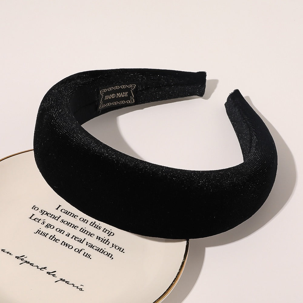 Pre Order:  Velvety Padded Wide Headband