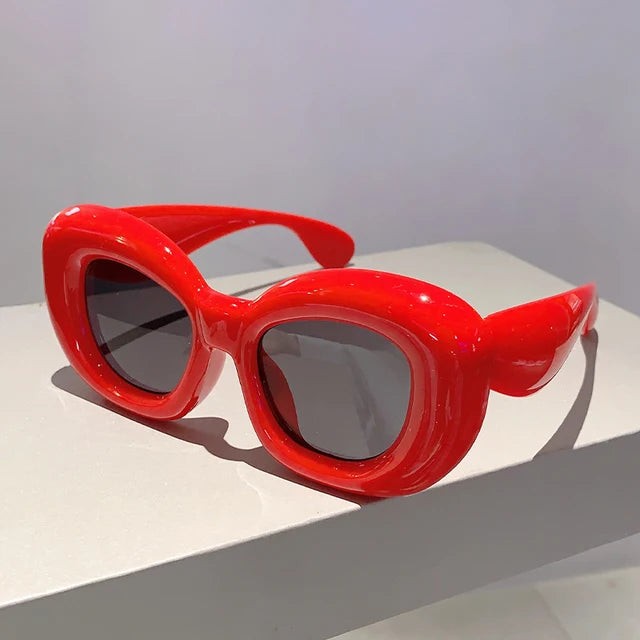 Pre Order:  Retro Glam Fat Frames Sunglasses