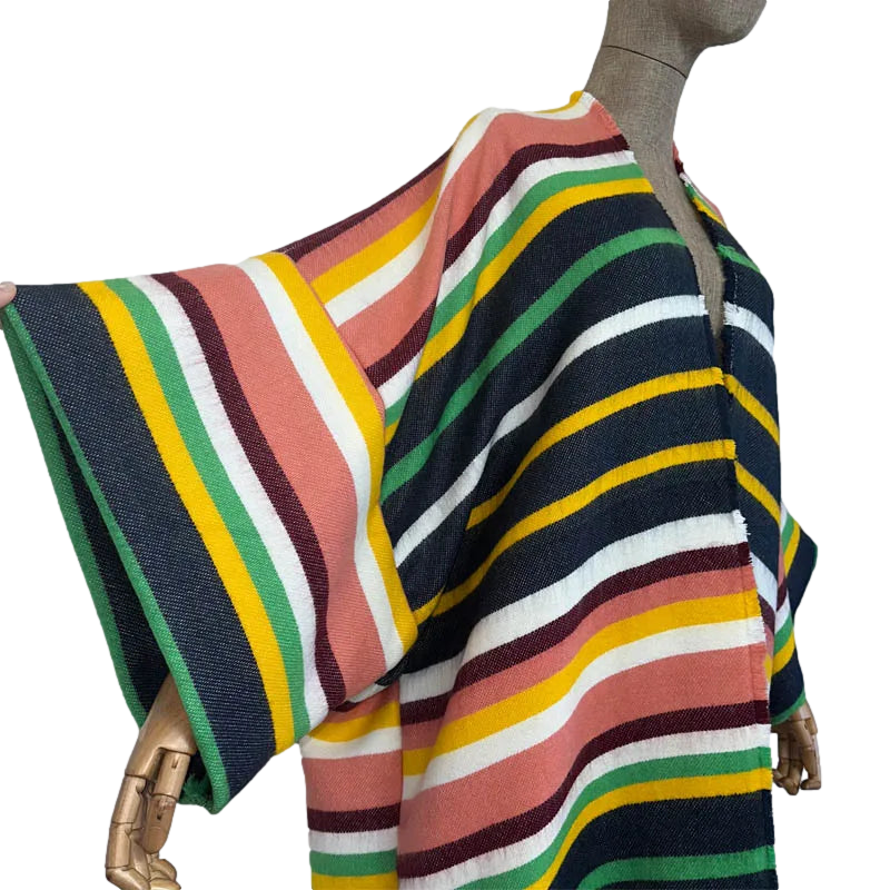 Pre Order:  Cozy Striped Maxi Cardigan - WINI