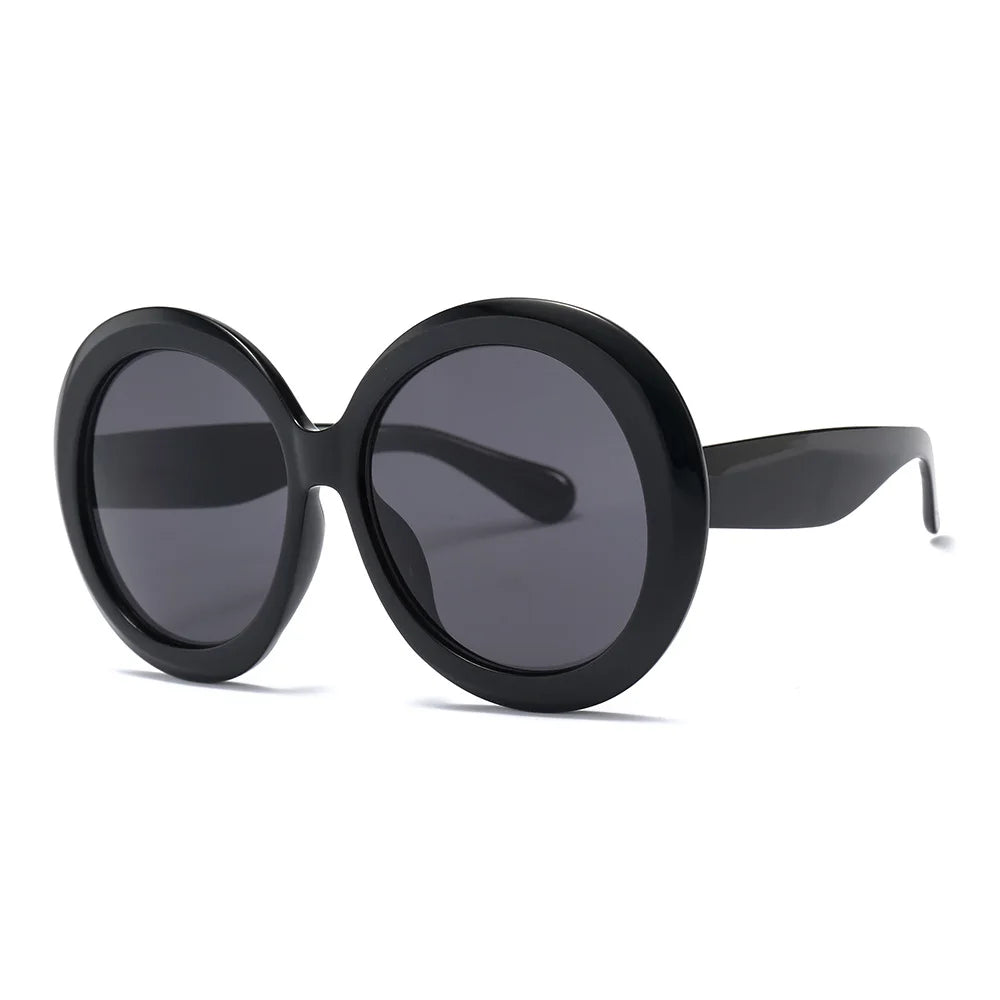 Pre Order:  Oversized Gradient Round Sunglasses