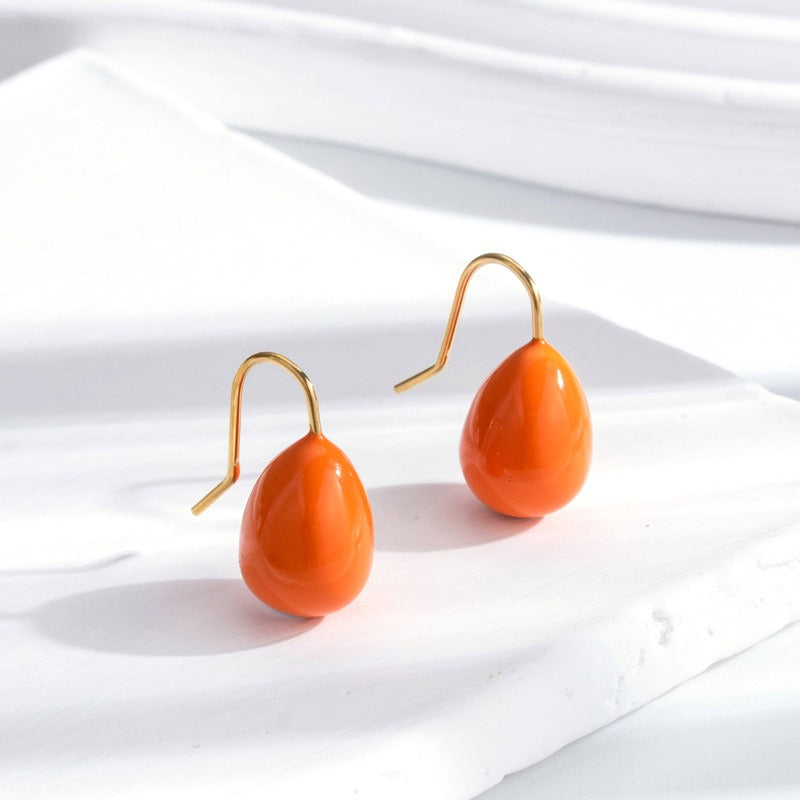 Pre Order:  Water Drop Candy Hook Earrings