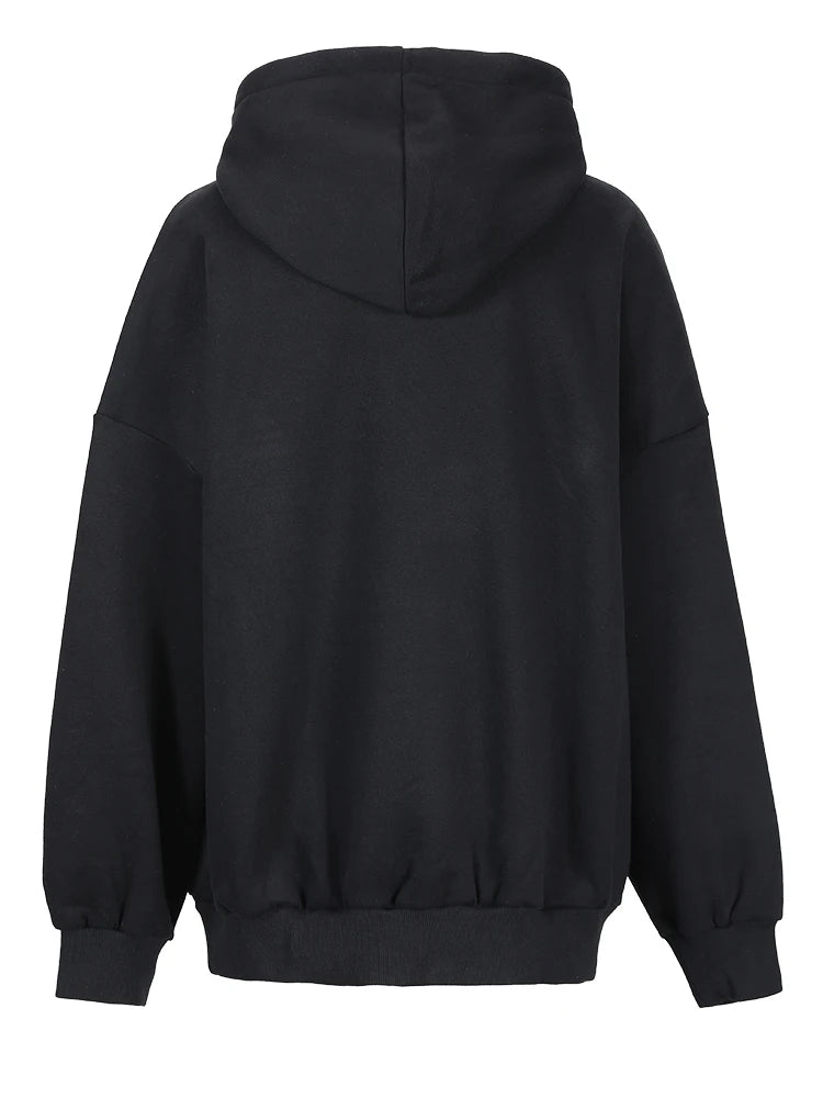 Pre Order:  Deco Zippers Hooded Sweatshirt