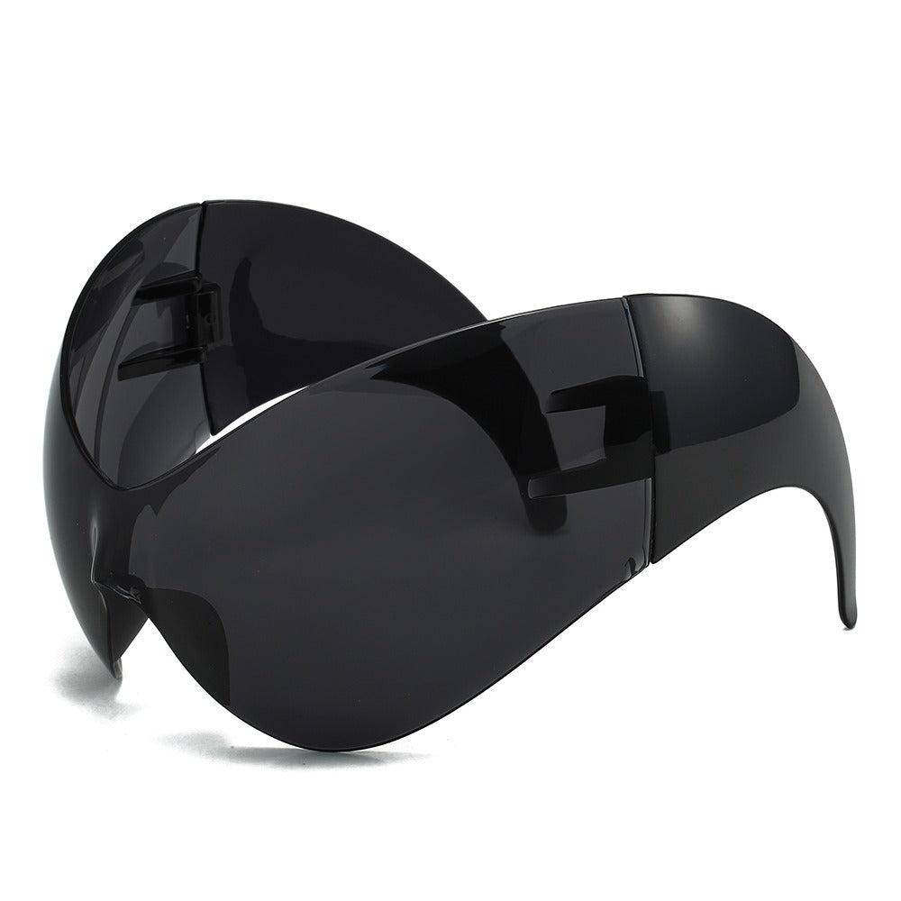 Pre Order:  Contoured Large Frame Sunglasses