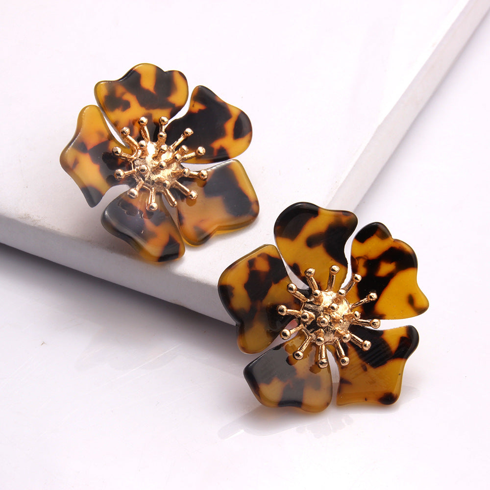 Pre Order:  Flower Blooms Large Stud Earrings