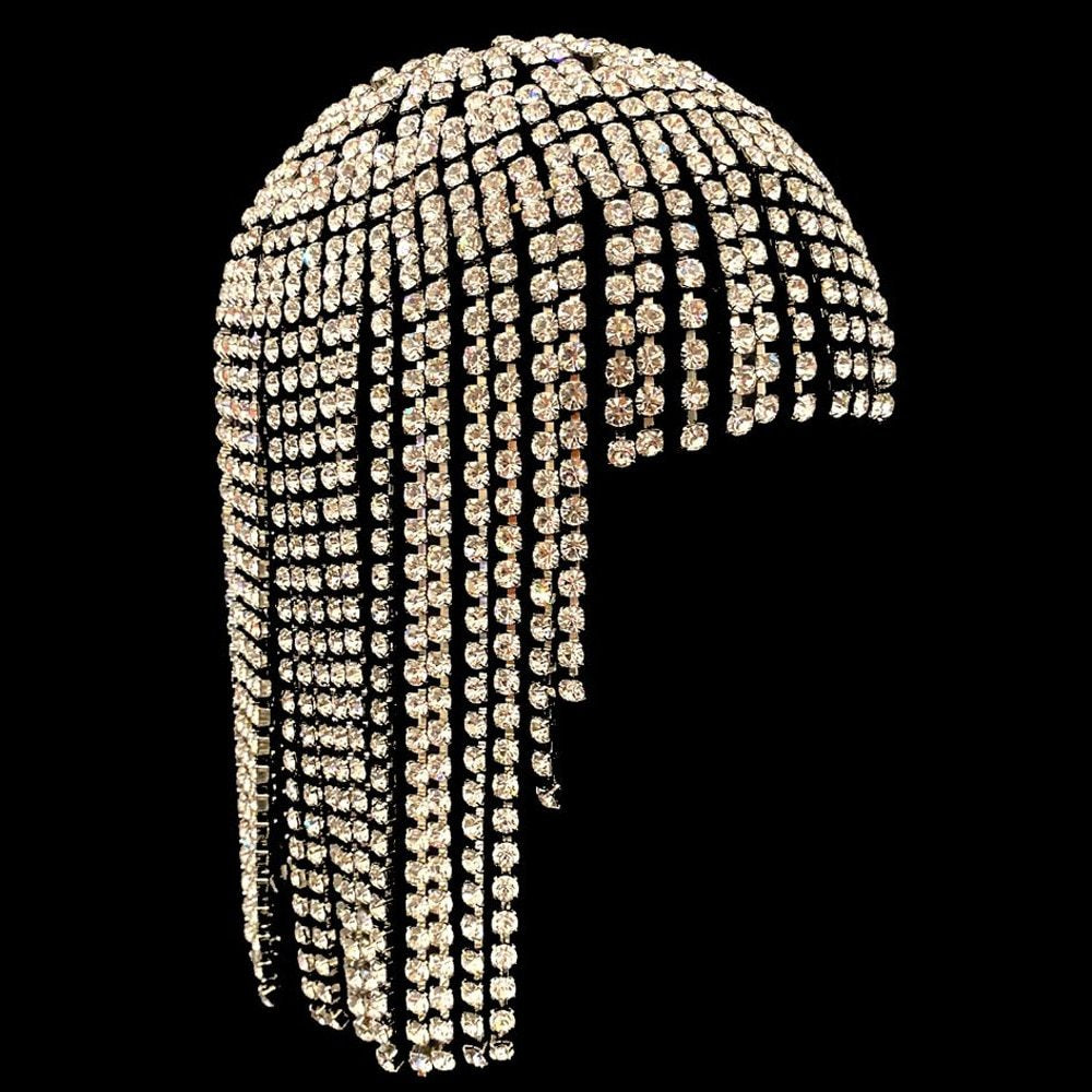 Pre Order:  Water Diamond Tassel Head Chain