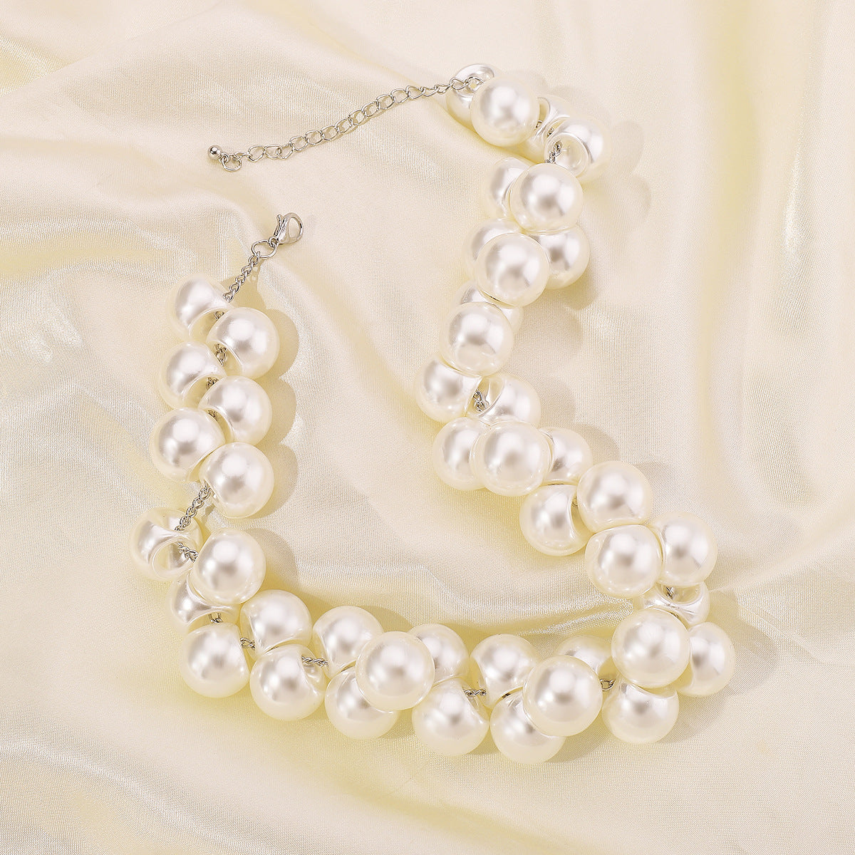 Pre Order:  Vintage Large Pearl Baroque Necklace