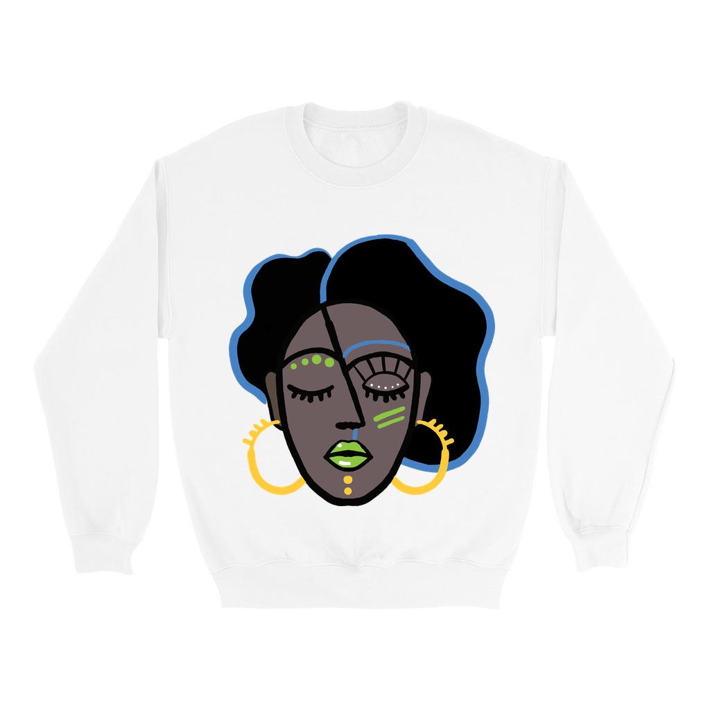 Mocha Afro Green Sweatshirt