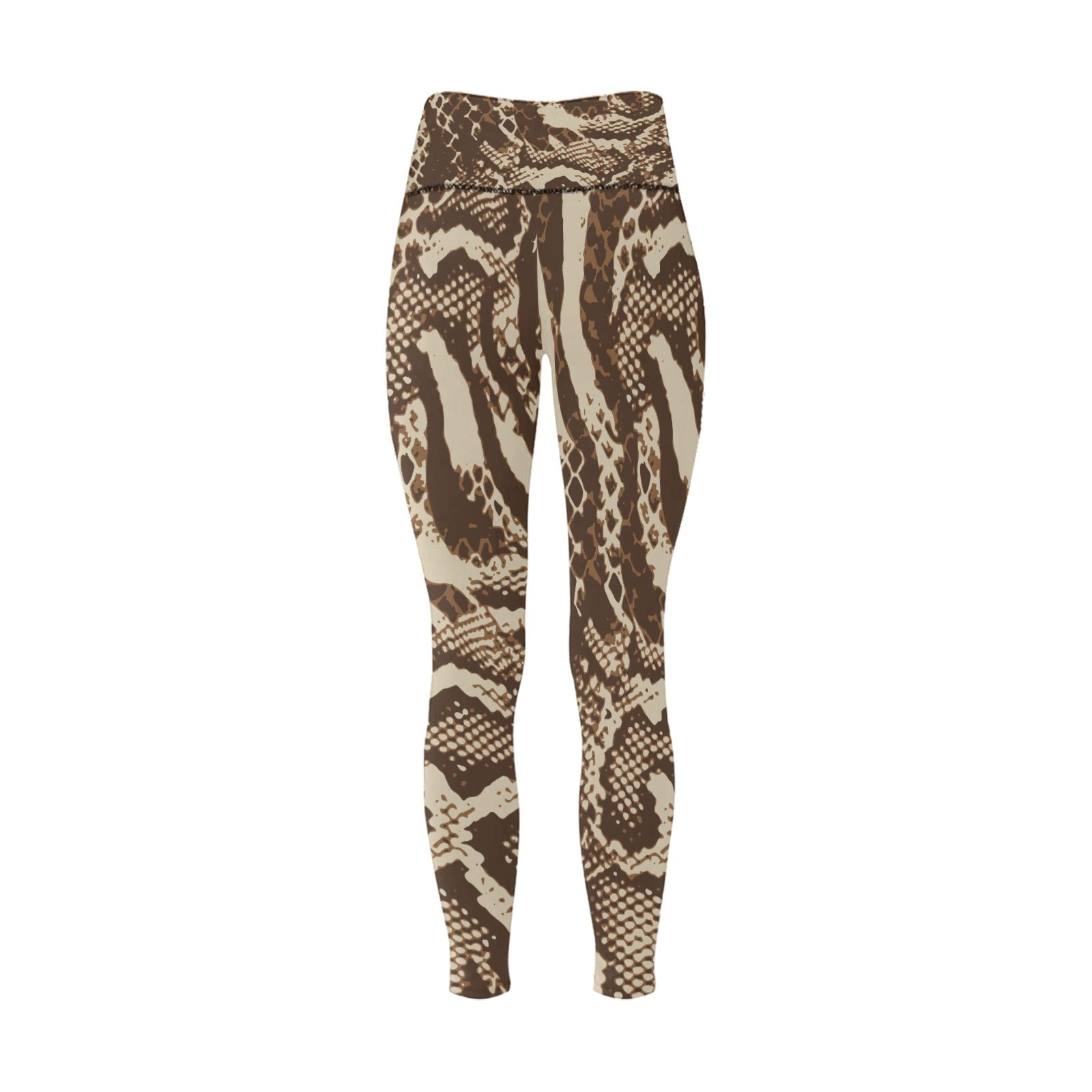 Pre Order:  Dembe Brown High-Waisted Leggings