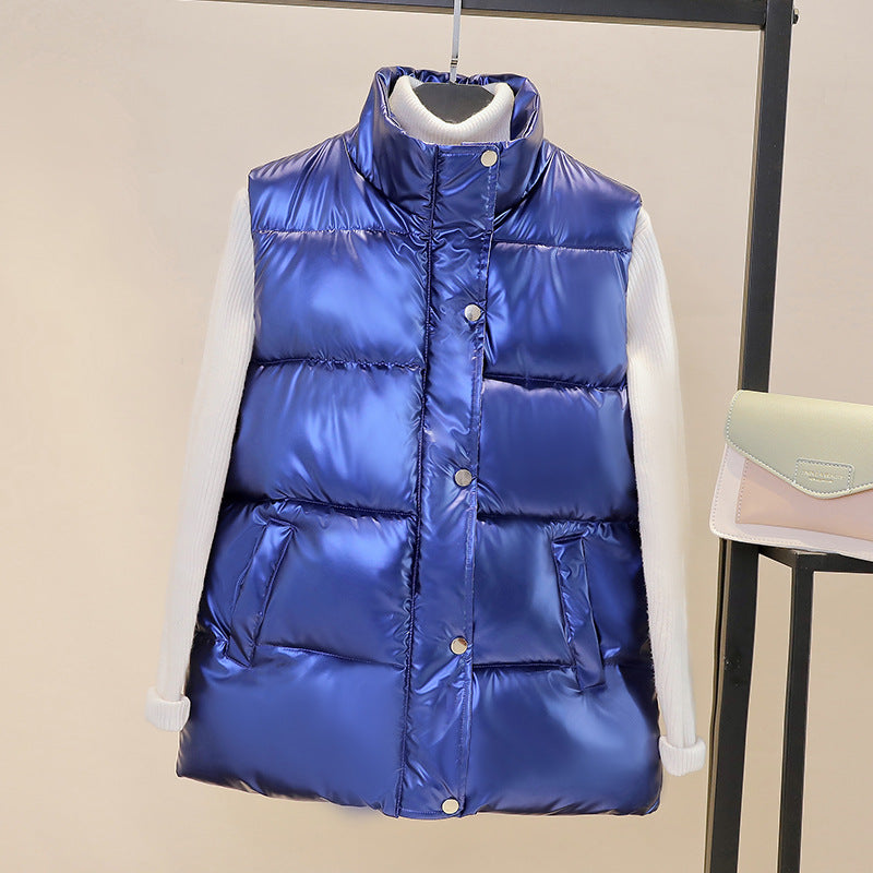 Pre Order:  Glossy Bright Puffer Vest