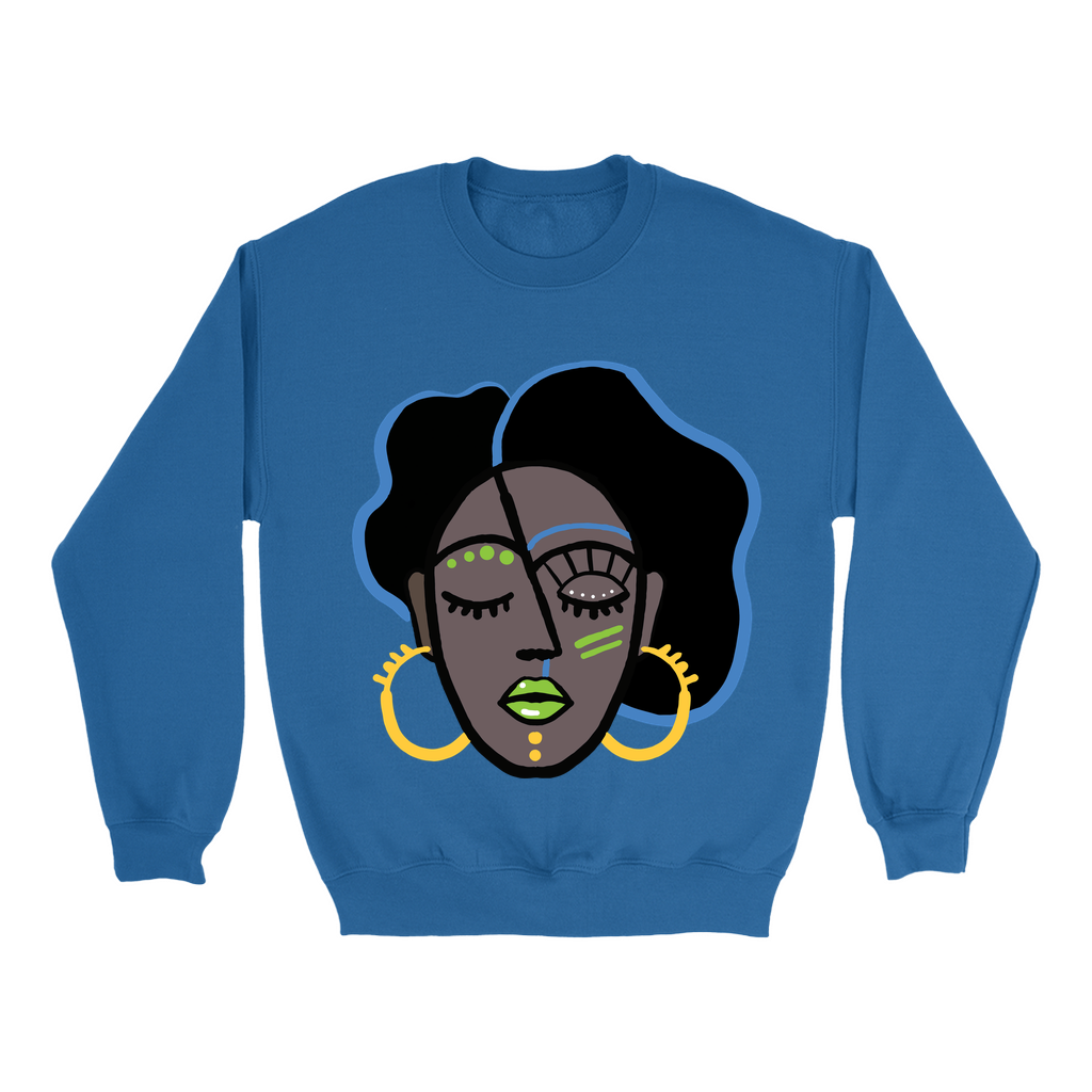 Mocha Afro Green Sweatshirt