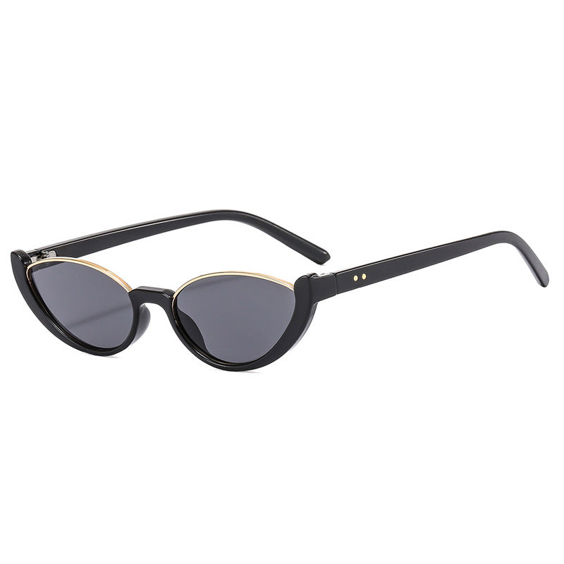 Pre Order:  Elegant Half Frame Sunglasses