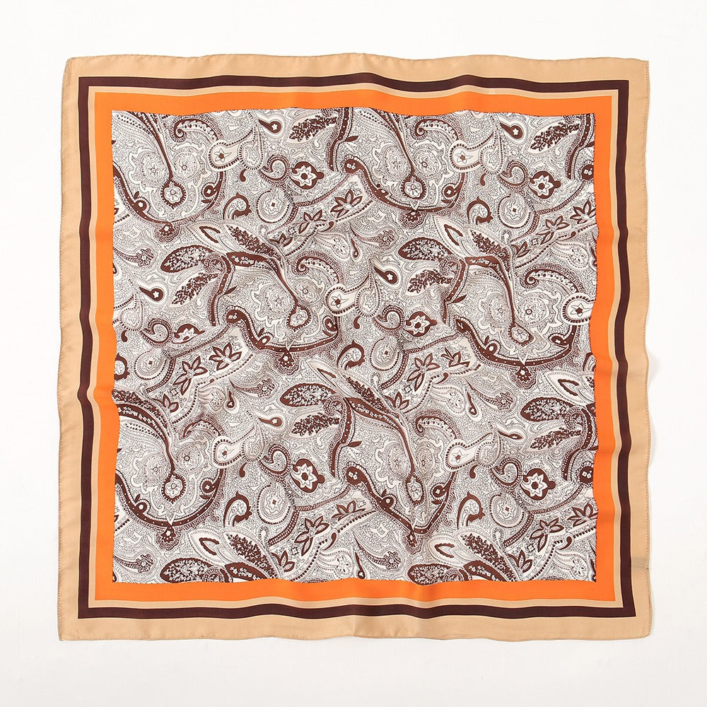 Pre Order:  Cashew Flower Square Scarf