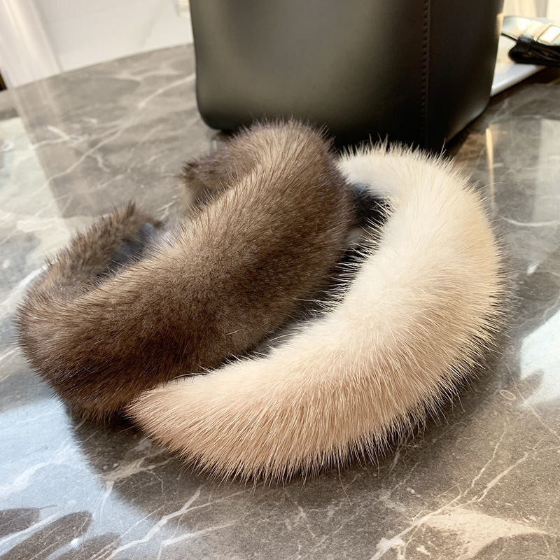 Pre Order:  Nudes Faux Fur Headband