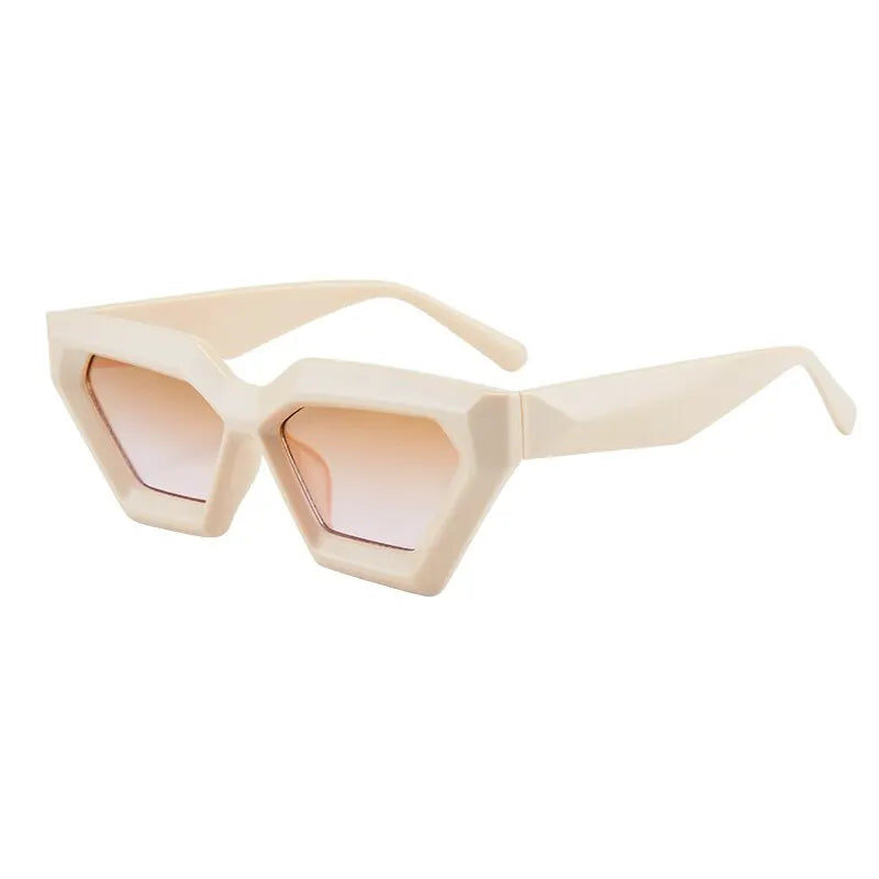 Pre Order:  Geometric Thick Frame Sunglasses