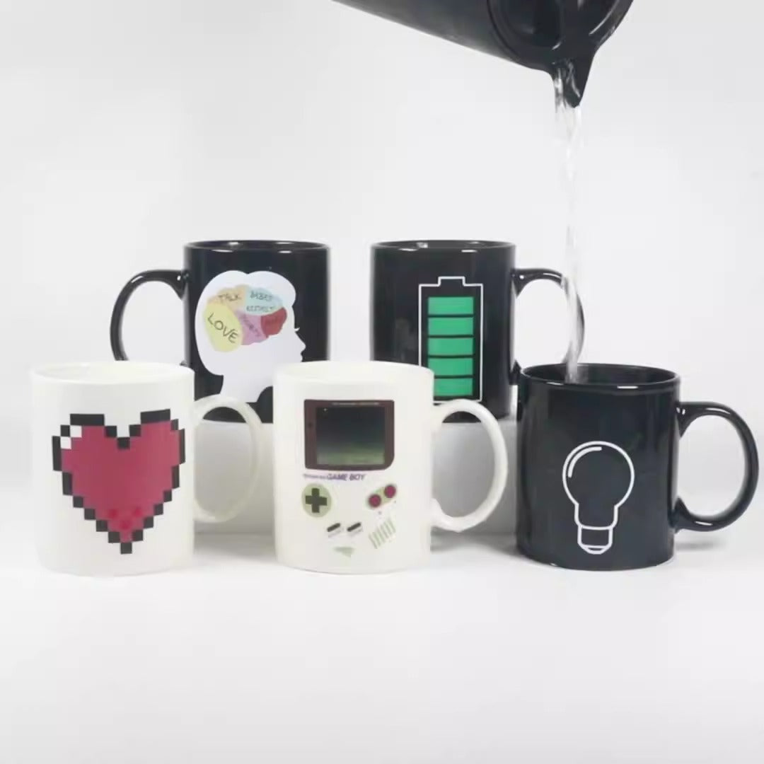 Color Changing Temperature Sensitive Mugs