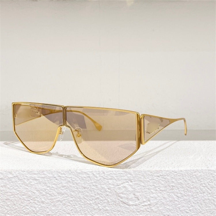 Pre Order:  Geometric One-Piece Sunglasses