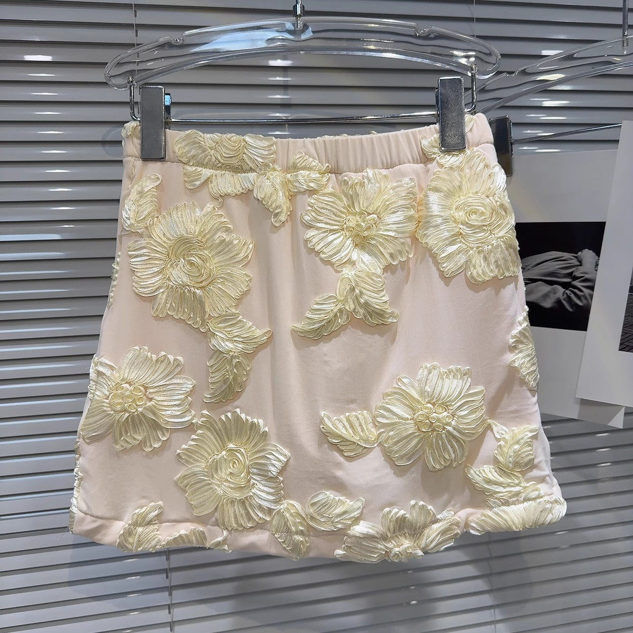 Pre Order: Floral Lace Crop Top and Skirt Set