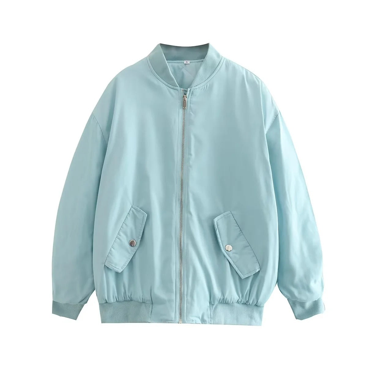 Pre Order:  Zip-Up Loose Cotton Jacket