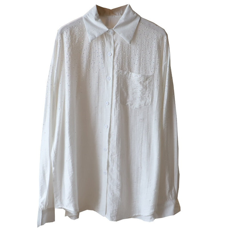 Flash Diamond Loose Shirt