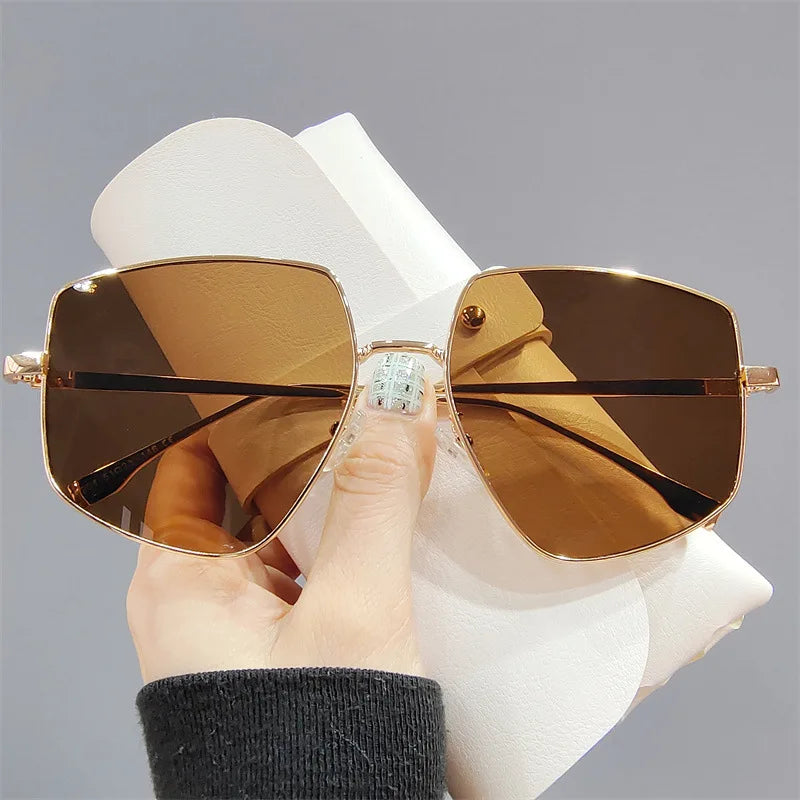 Pre Order:  Polygon Irregular Thin Frame Sunglasses